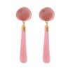 pendientes rosa