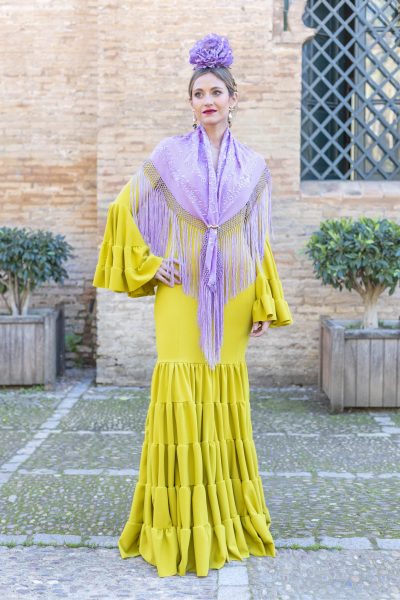 TRAJE DE FLAMENCA QUEJÍO LIMA