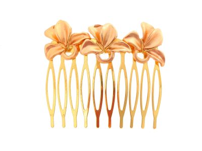 Peinecillo dorado hojas