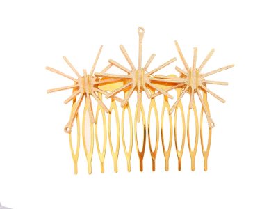 Peinecillo dorado estrella