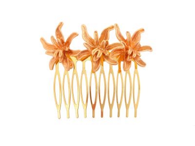 Peinecillo dorado flores