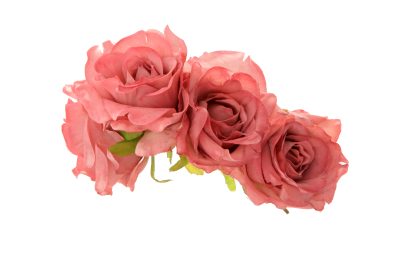 Diadema de rosas en color maquillaje