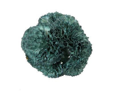 Ramillete de claveles de color Verde Antiguo