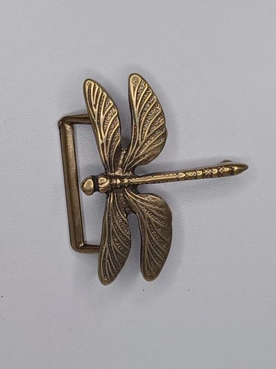 Hebilla libélula dorada