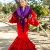 Traje de flamenca Jimena Rojo