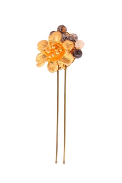 horquillas de bolas de piedras Ágata