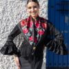 Traje de flamenca Pastora Negro