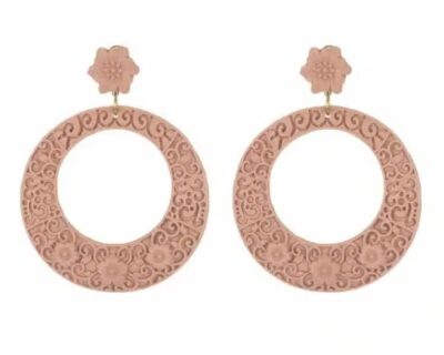 Pendientes de resina