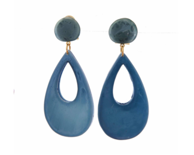 Pendiente piedras cristal