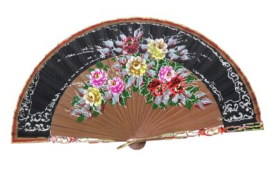 Abanico floral de inspiración modernista