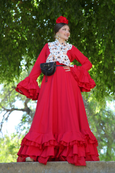 BATA ROMERA GABRIELA ROJA