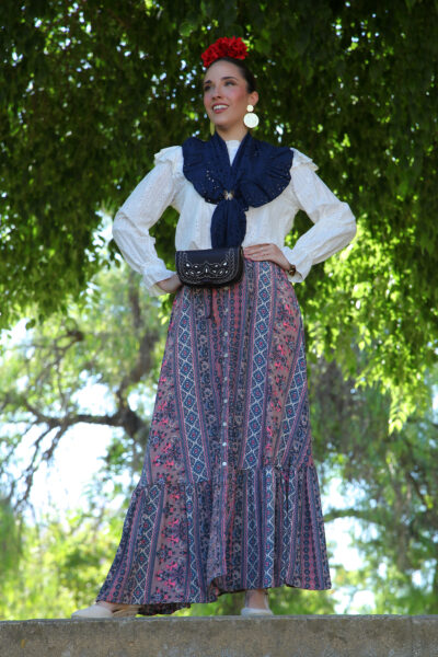 FALDA ROCÍO EN TONOS ROSAS