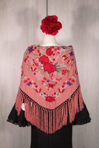 Mantón Alegría Maquillaje oscuro