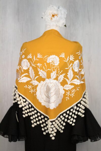 Mantón Alegría Mostaza