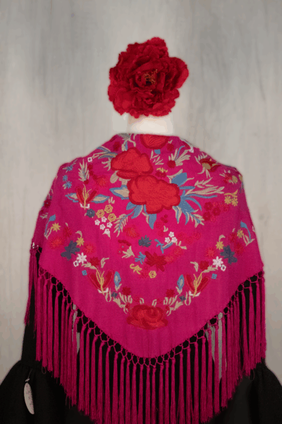 Mantón Alegría Buganvilla