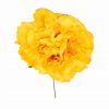 Flor de flamenca estilo peonia color Amarillo