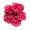 Flor de flamenca estilo peonia color Carmín