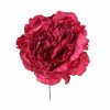 Flor de flamenca estilo peonia color Tinto