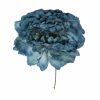 Flor de flamenca estilo peonia Azul Zafiro