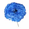Flor de flamenca estilo peonia color azulina
