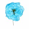 Flor de flamenca estilo peonia color Agua Mar