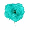Flor de flamenca estilo peonia color Verde Agua