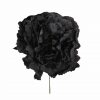 Flor de flamenca estilo peonia color negro