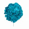 Flor de flamenca estilo peonia color Agua Marina