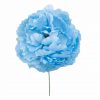 Flor de flamenca estilo peonia color Celeste