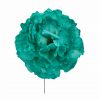 Flor de flamenca estilo peonia color Verde Agua