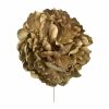 Flor de flamenca estilo peonia color Oro