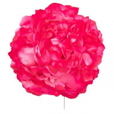Flor de flamenca estilo peonía color Fucsia