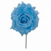 Rosa de flamenca color Azul Celeste