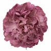 Flor de flamenca estilo peonia color Malva Antiguo