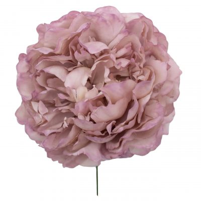 Flor de flamenca estilo peonia color Malva Antiguo