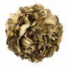 Flor de flamenca estilo peonia color Oro