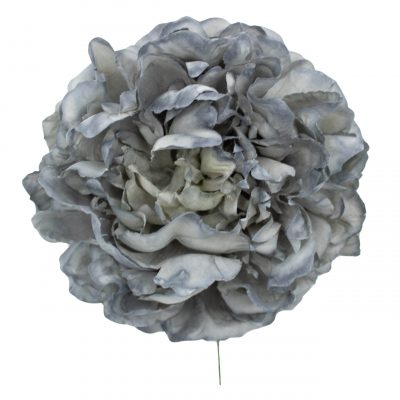 Flor de flamenca estilo peonia color Gris