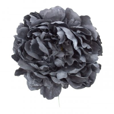 Flor de flamenca estilo peonia color Negro