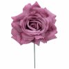 Rosa de flamenca color Malva Antiguo
