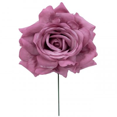 Rosa de flamenca color Malva Antiguo