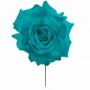 Rosa de flamenca color Aguamarina