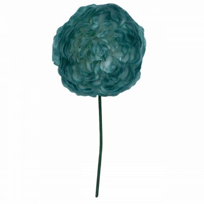 Flor de flamenca mediana color Verde Agua Envejecido