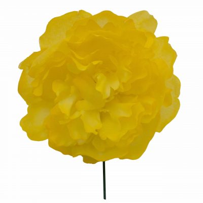 Flor de flamenca mediana color Amarillo