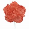 Flor de flamenca mediana color Coral
