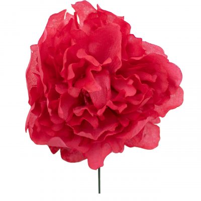 Flor de flamenca mediana color Rojo