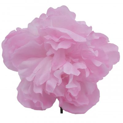 Flor de flamenca mediana color Rosa Bebé