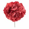 Flor de flamenca mediana color Rojo Coral
