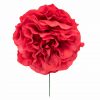 Flor de flamenca mediana color Rojo Guinda