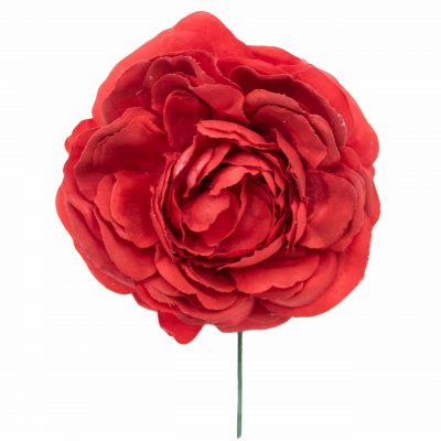 Flor de flamenca mediana color Rojo