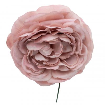 Flor de flamenca mediana color Rosa Nude